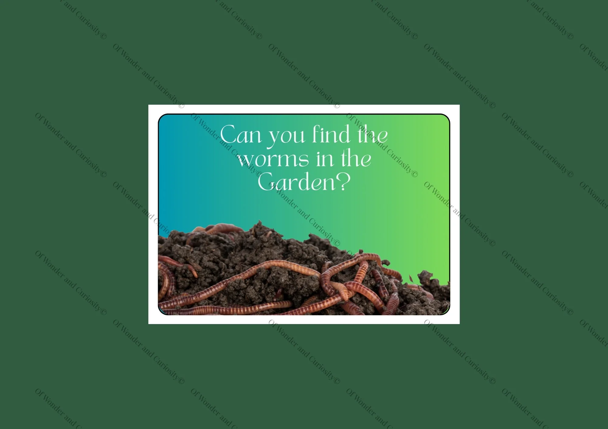 Curiosity Prompt – Worm Hunt