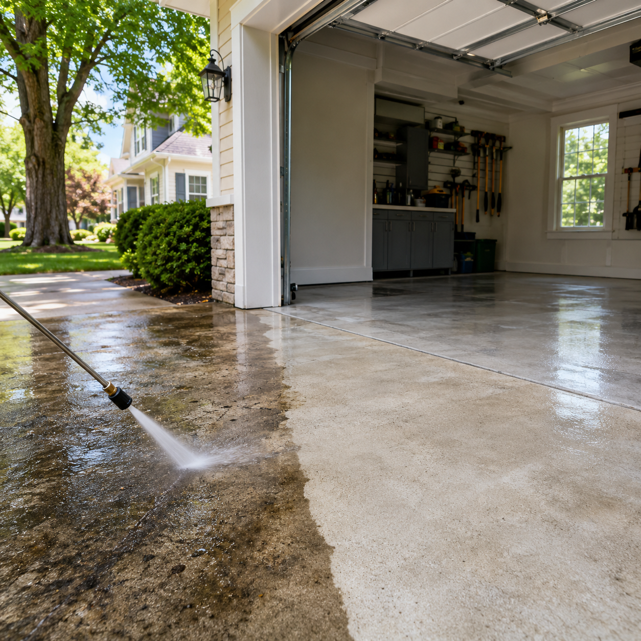 The Garage Floor Revival Service