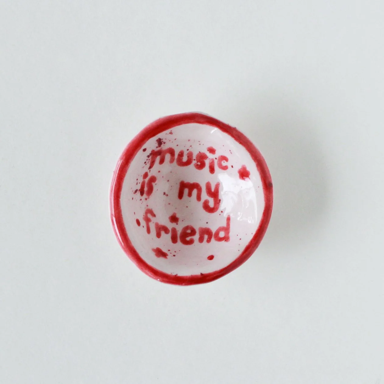 Magic Mori 'Music Is My Friend' Ring Dish