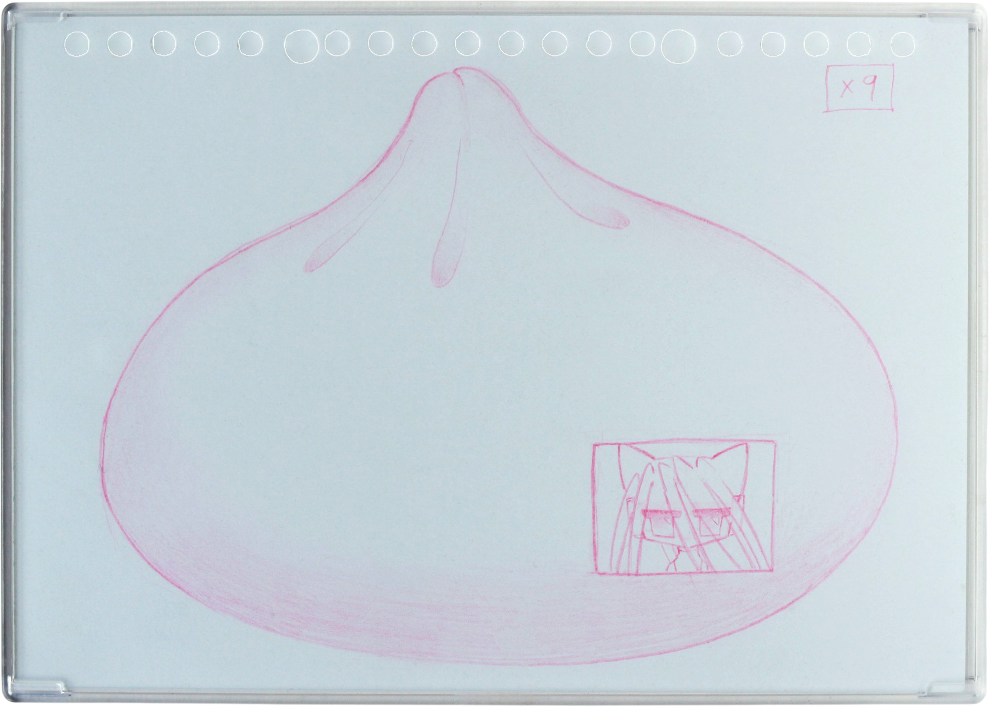 Ezo 'Dumpling House' Drawing