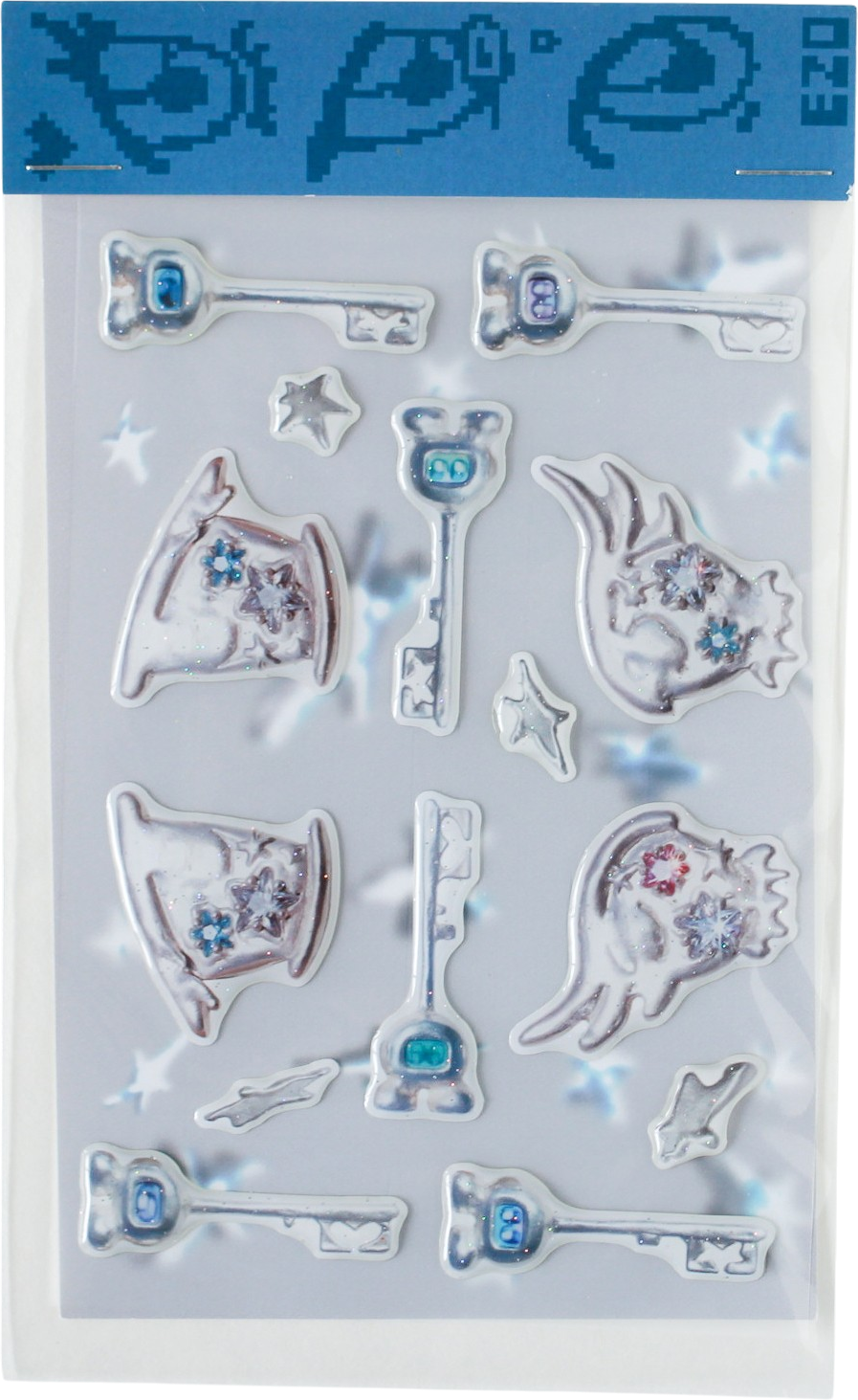 Ezo 'Blue' Sticker Sheet