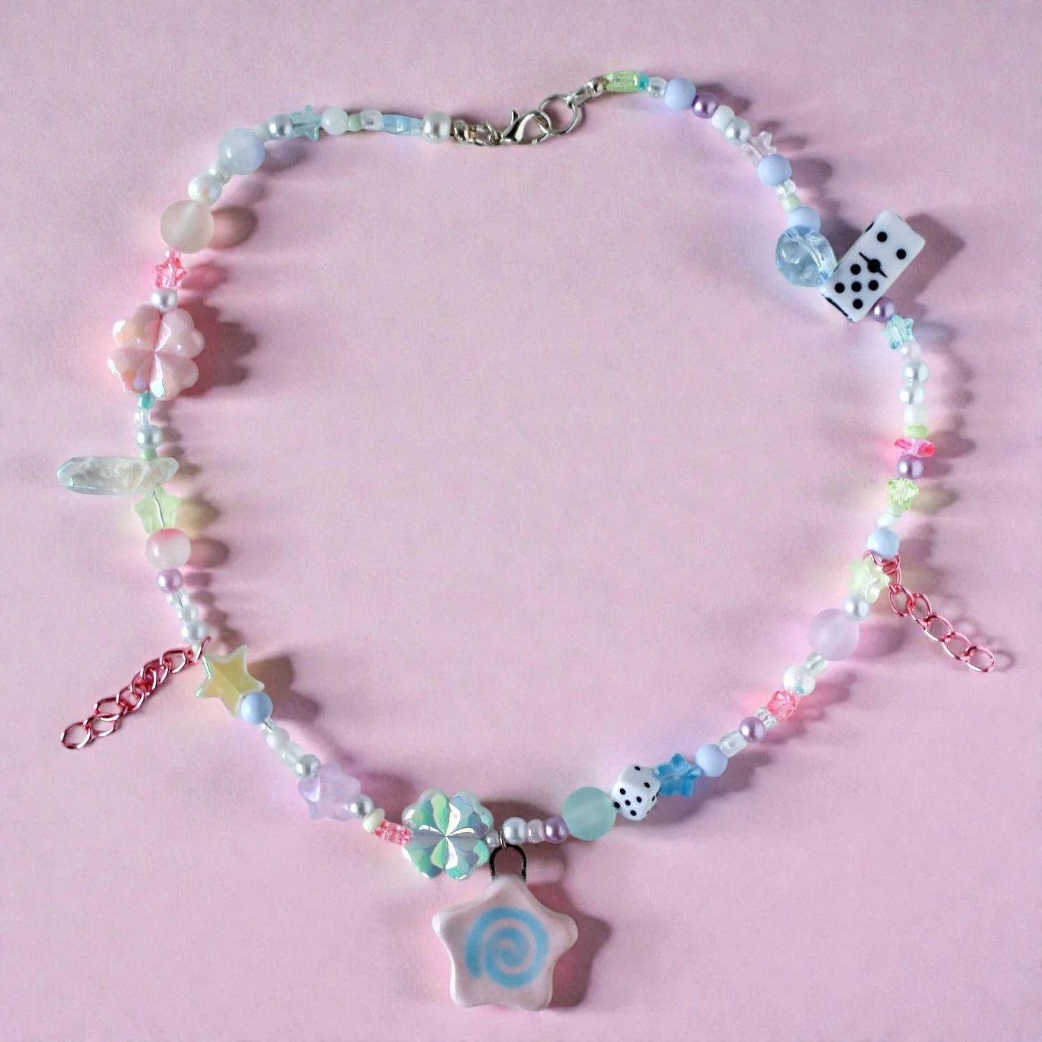 Magic Mori 'Pink Star' Necklace