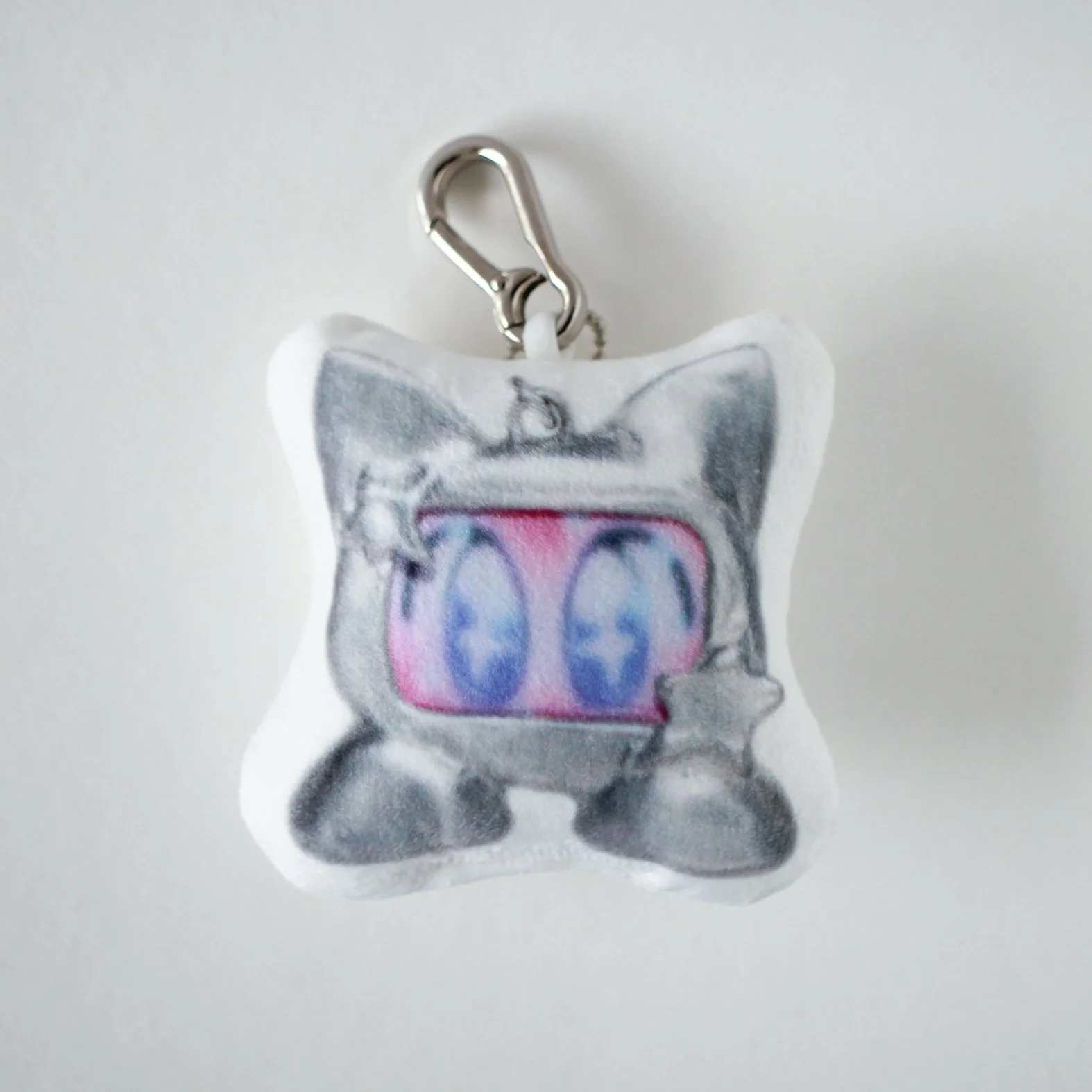 Ezo 'Pink Ekiru' Keychain