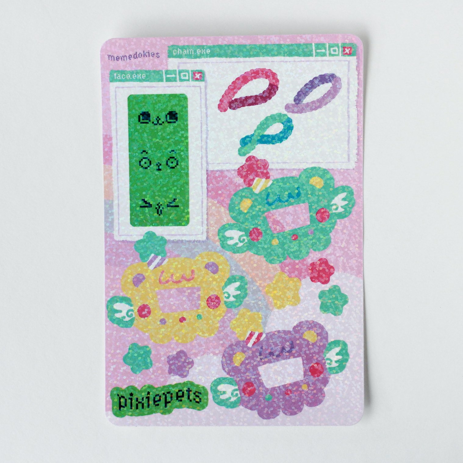 memedokies 'Pixiepets' Sticker Sheet