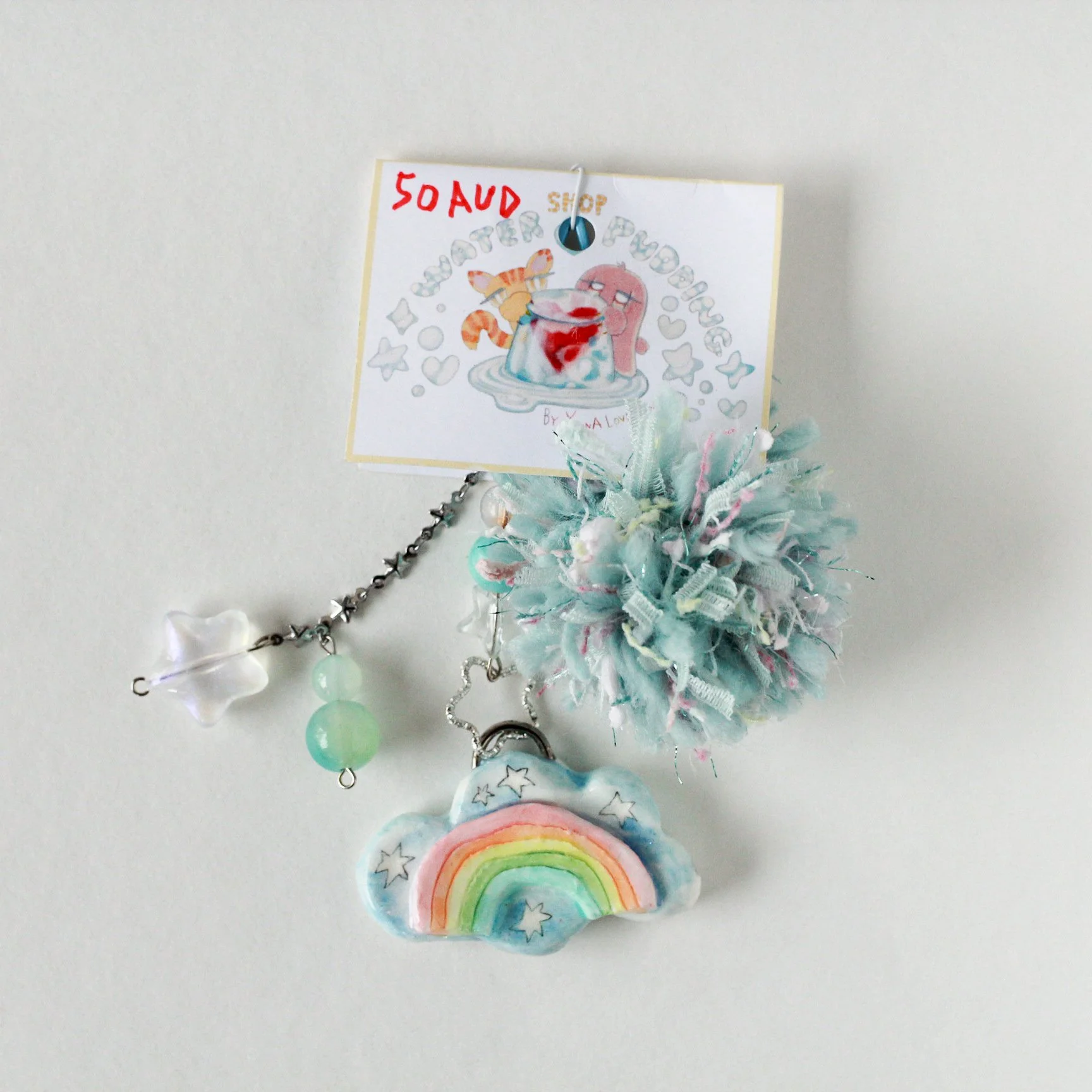 Yoona Love Kim 'Rainbow' Keychain