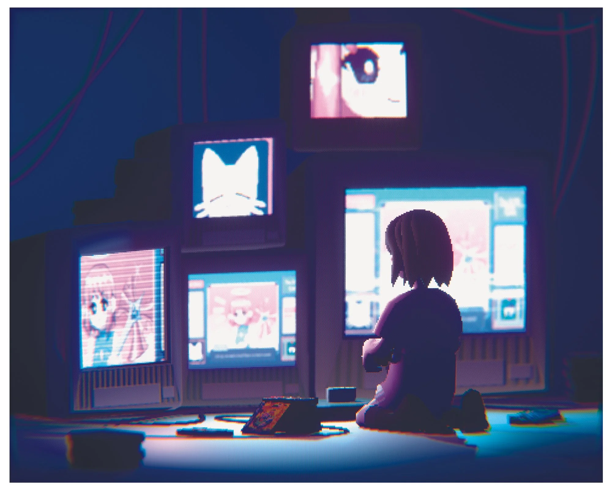 Svdpony 'Save point' Print