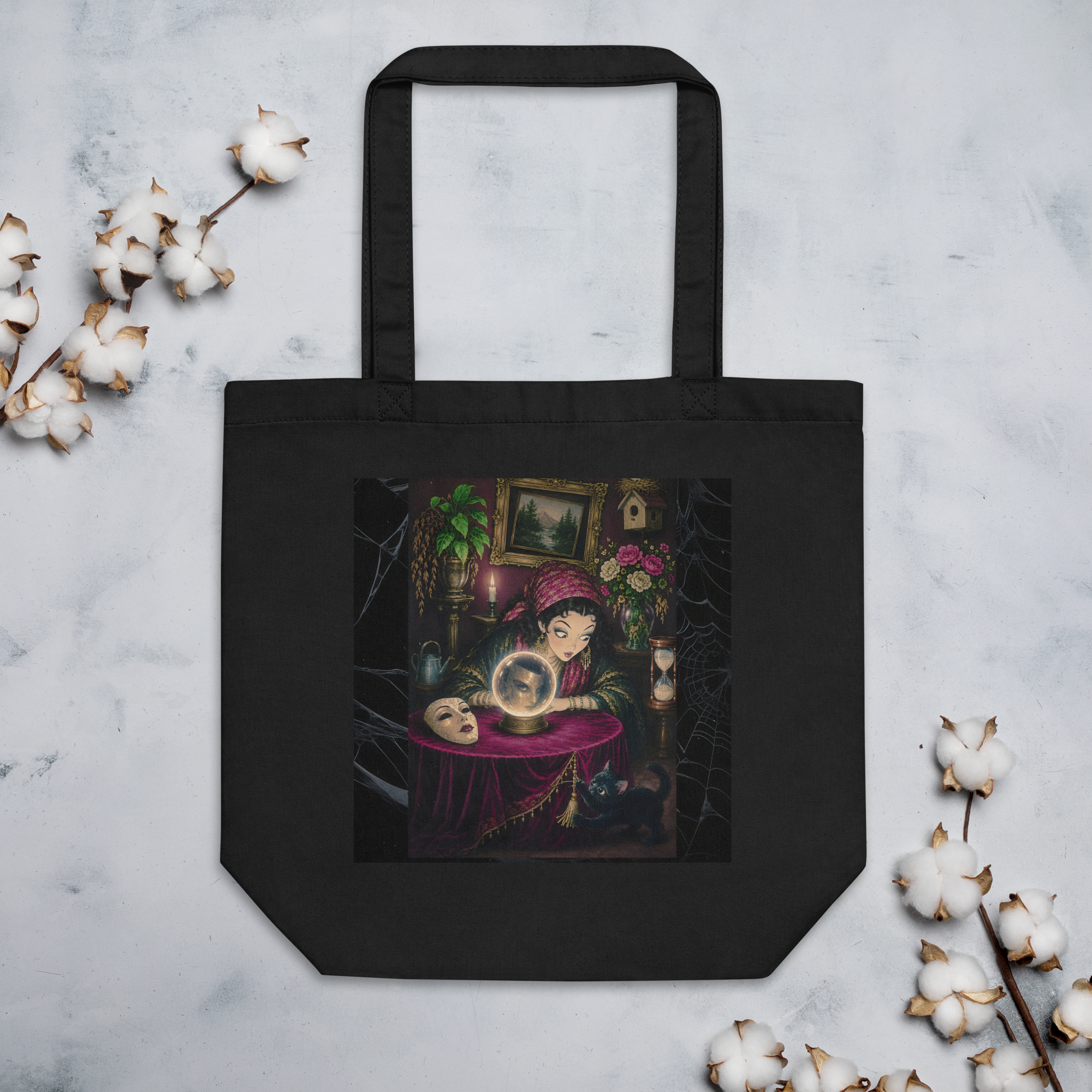 "The McGurk Effect" Fortune Teller Organic Eco Tote Bag