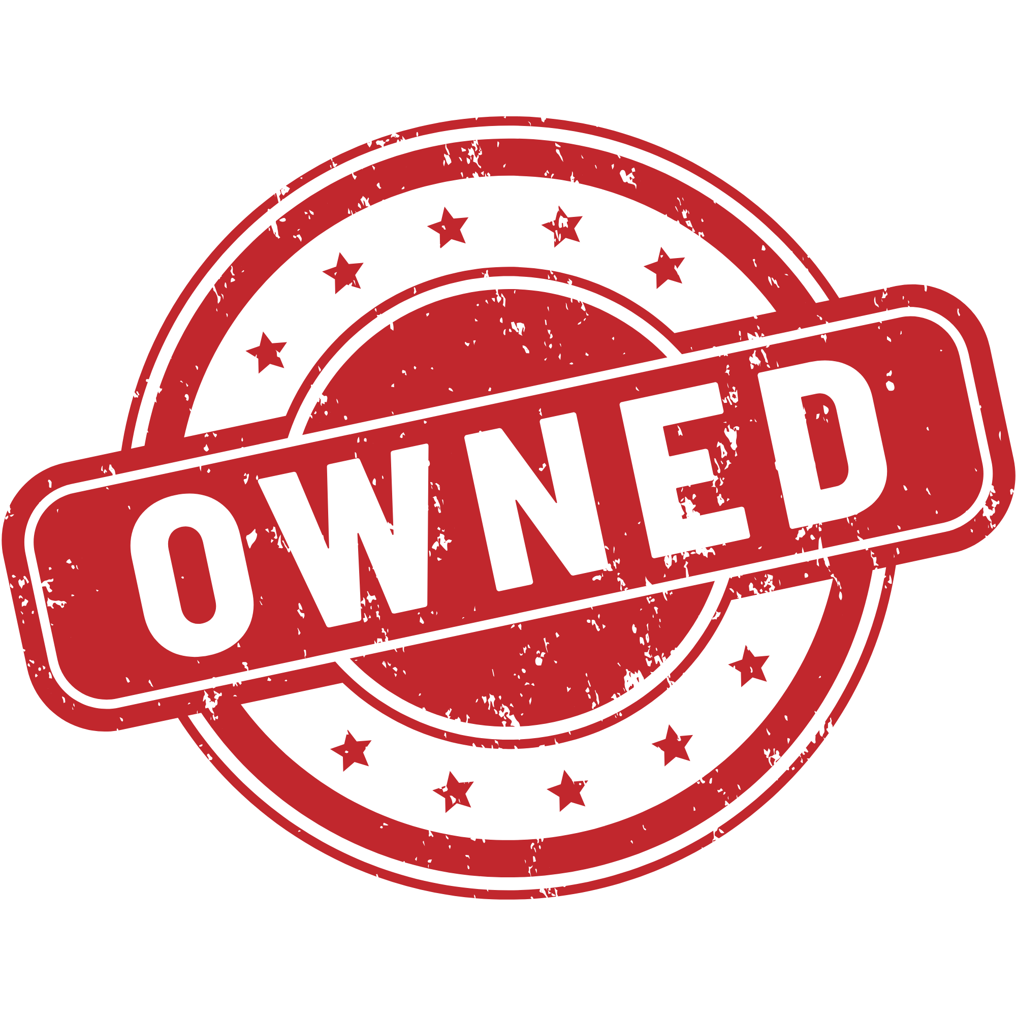 Red official stamp with the word "APPROVED" in capital letters, circular design, with stars surrounding the text, distressed texture.