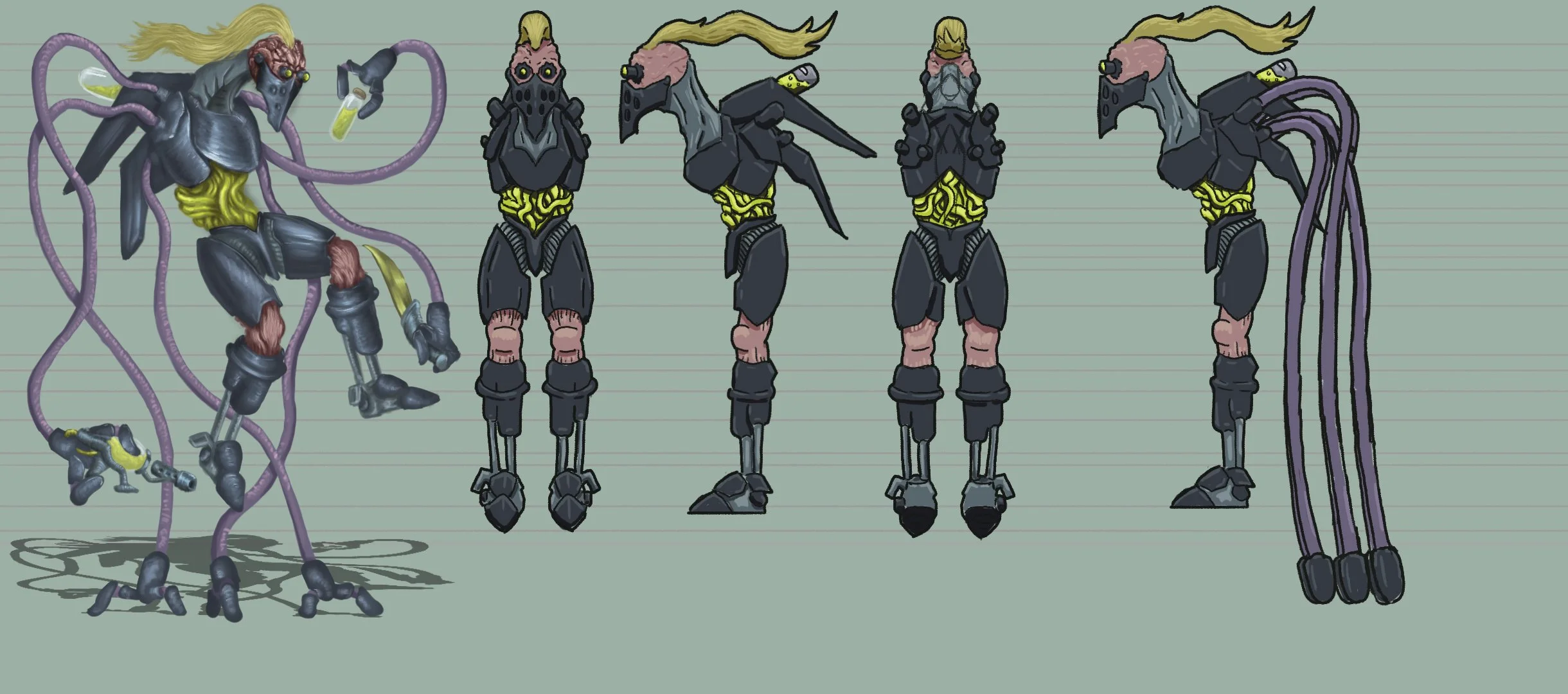 Elizabeth Kog - Character Turnaround