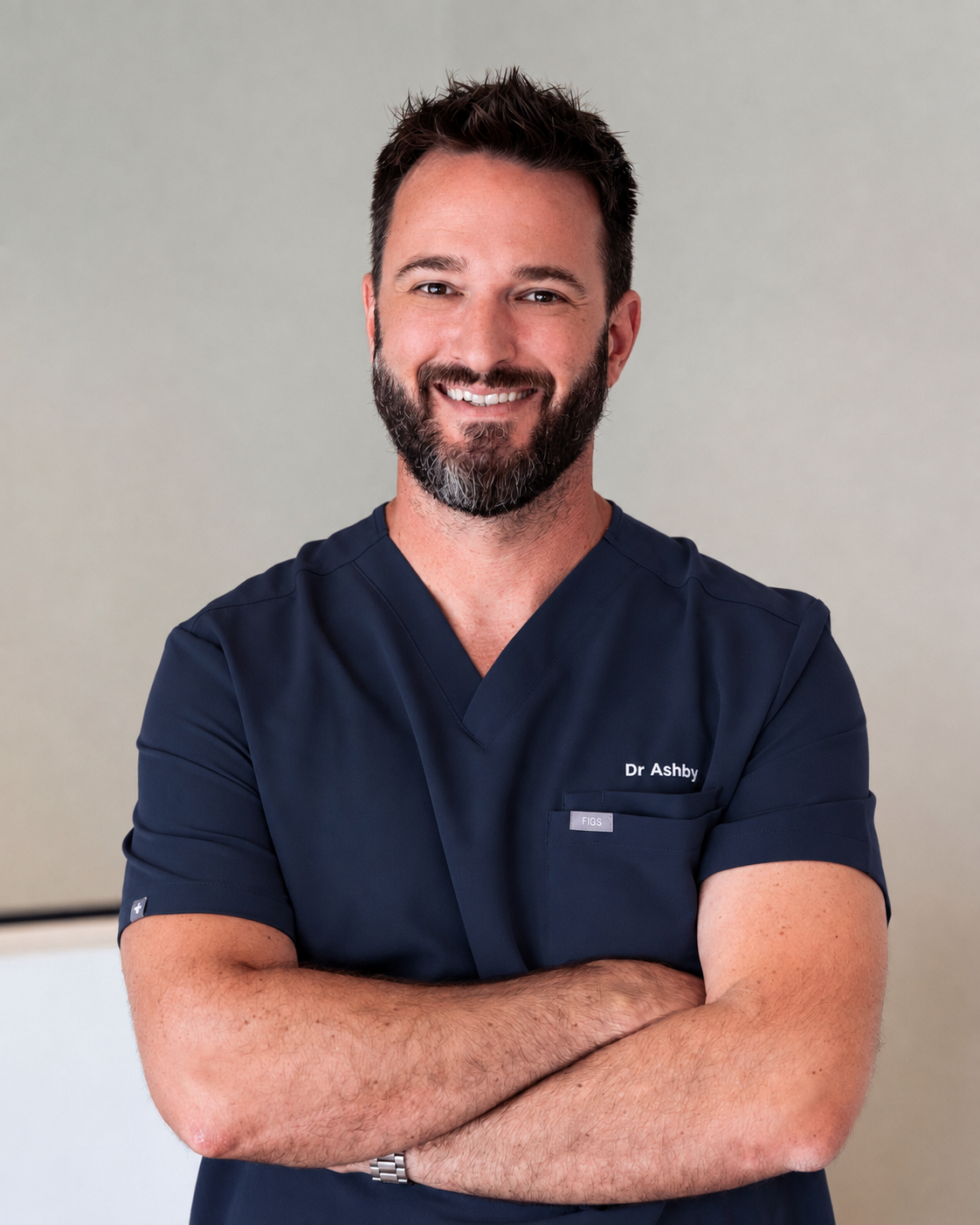 Doctor James Ashby, skin doctor at Stirling Skin Cancer Clinic