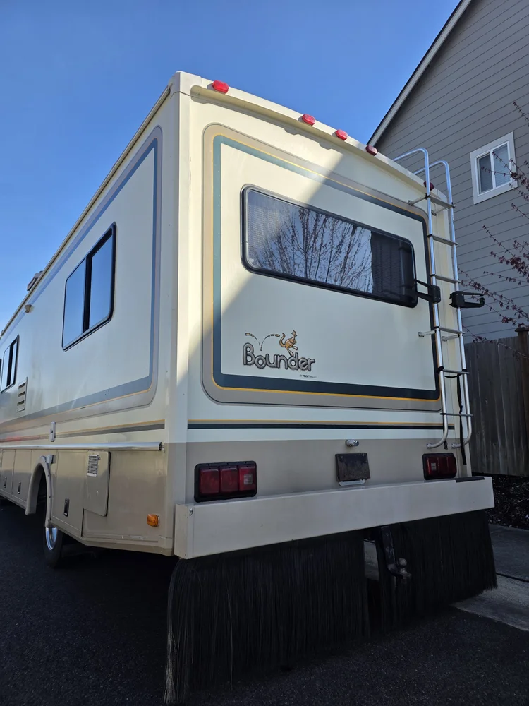 RV exterior detail