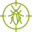 A logo with a stylized globe surrounded by a circular pattern of interconnected lines.