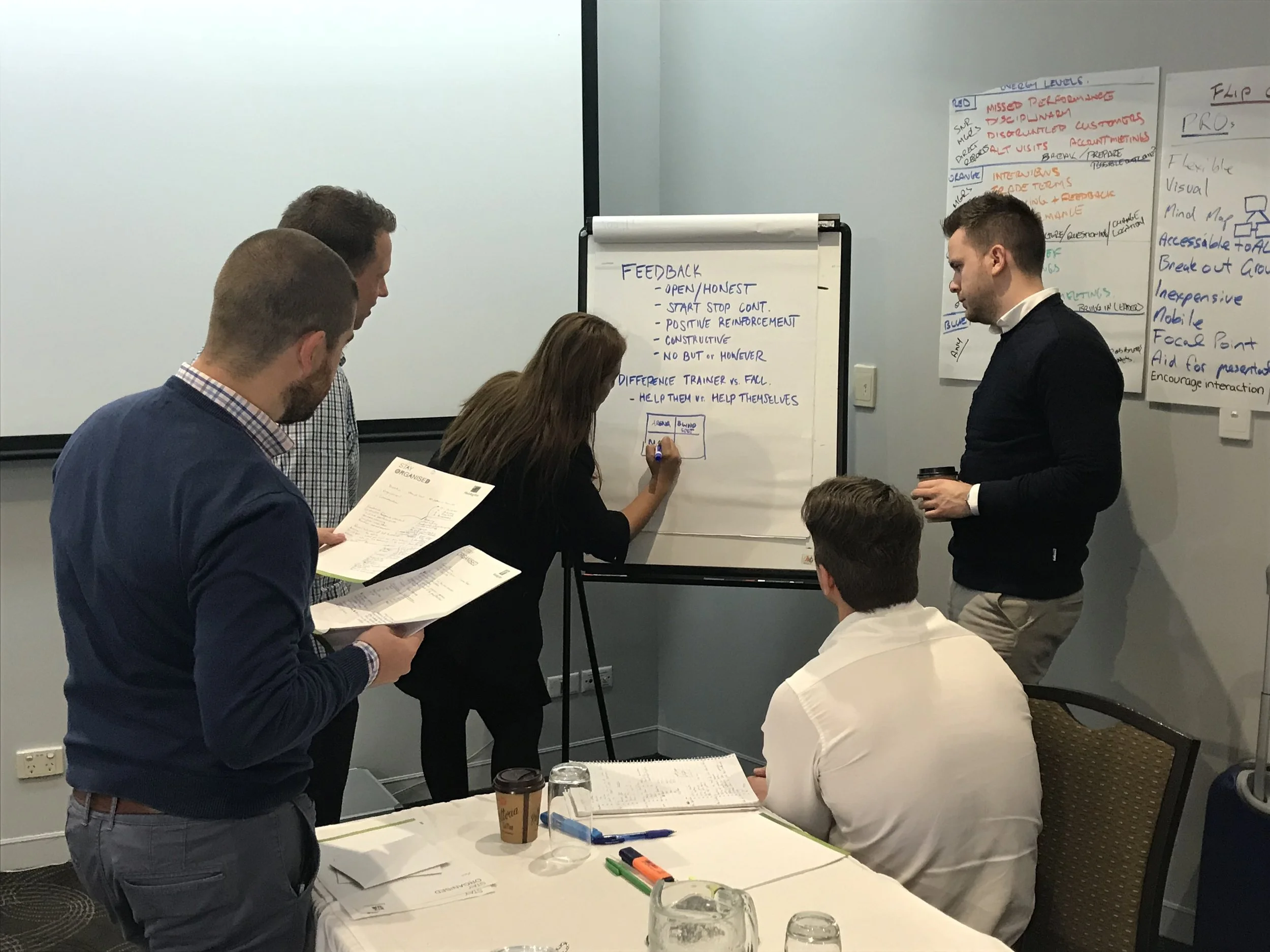Supplier teams collaborating during a commercial capability programme