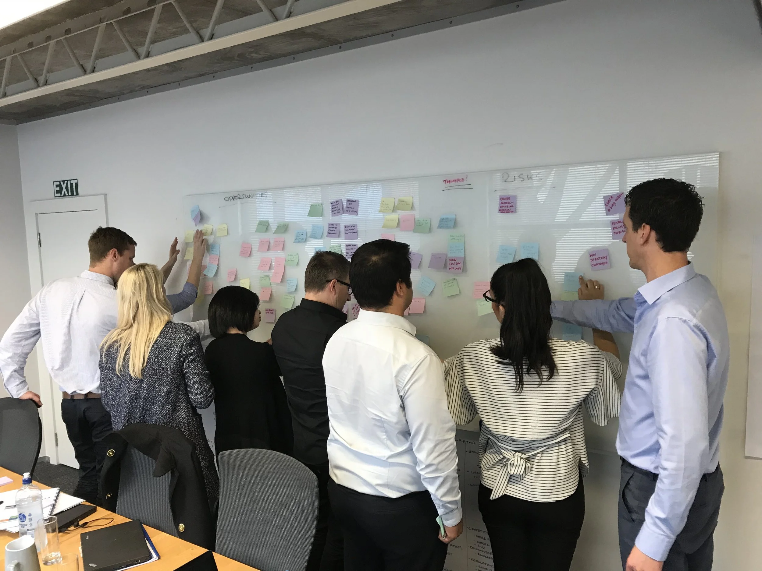 Hexis Quadrant consultant working alongside a client commercial team