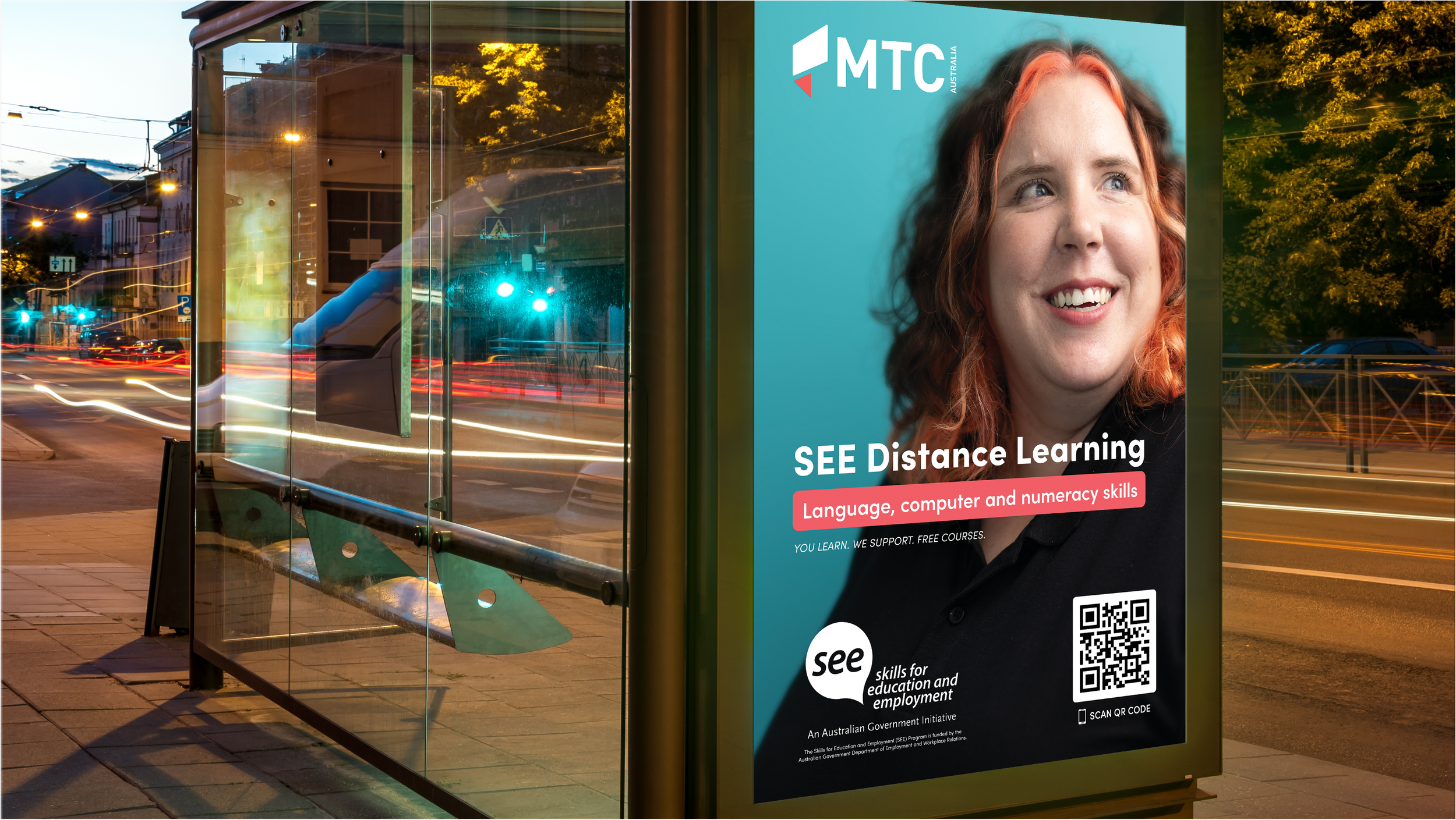 Image of Seed's work for MTC Australia
