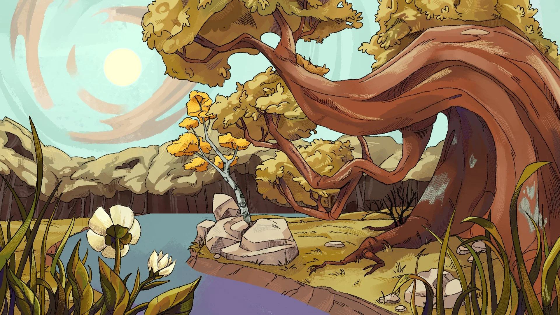 Background test from short film "Adaptation"