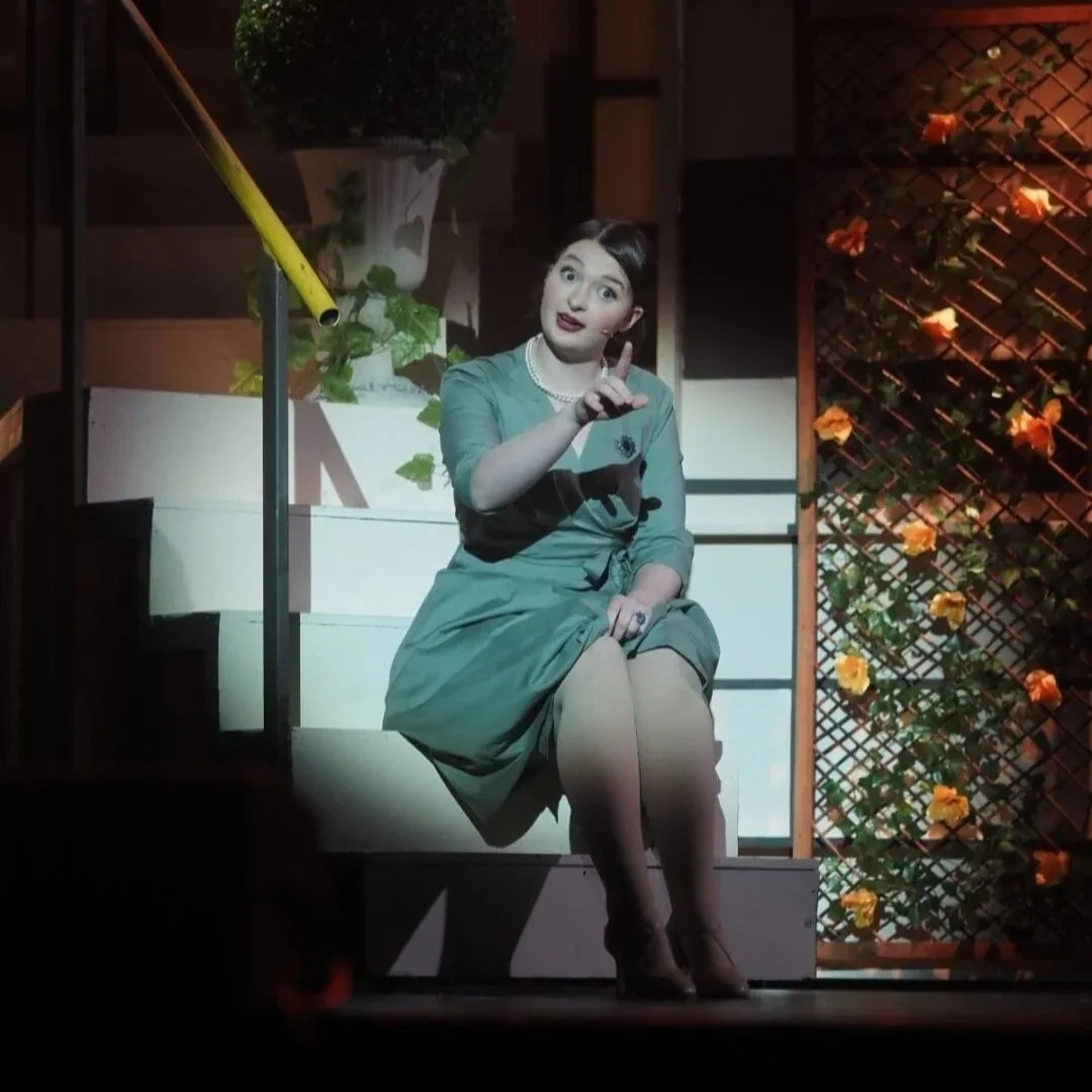 Performing in Crybaby the musical