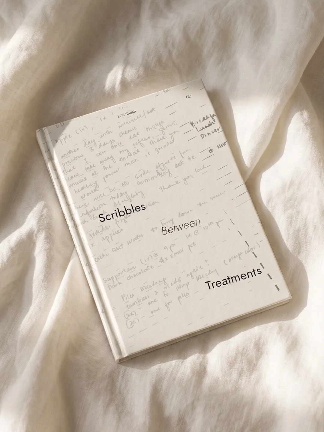 Raw notes. Late-night thoughts. Real-time scribbles from the chemo chair. 

&ldquo;Scribbles Between Treatments&rdquo; by L. Y. Sheah is OUT NOW, together with Vol 01, &ldquo;Between Scans and Sunrises&rdquo;. You don&rsquo;t have to be fearless to b