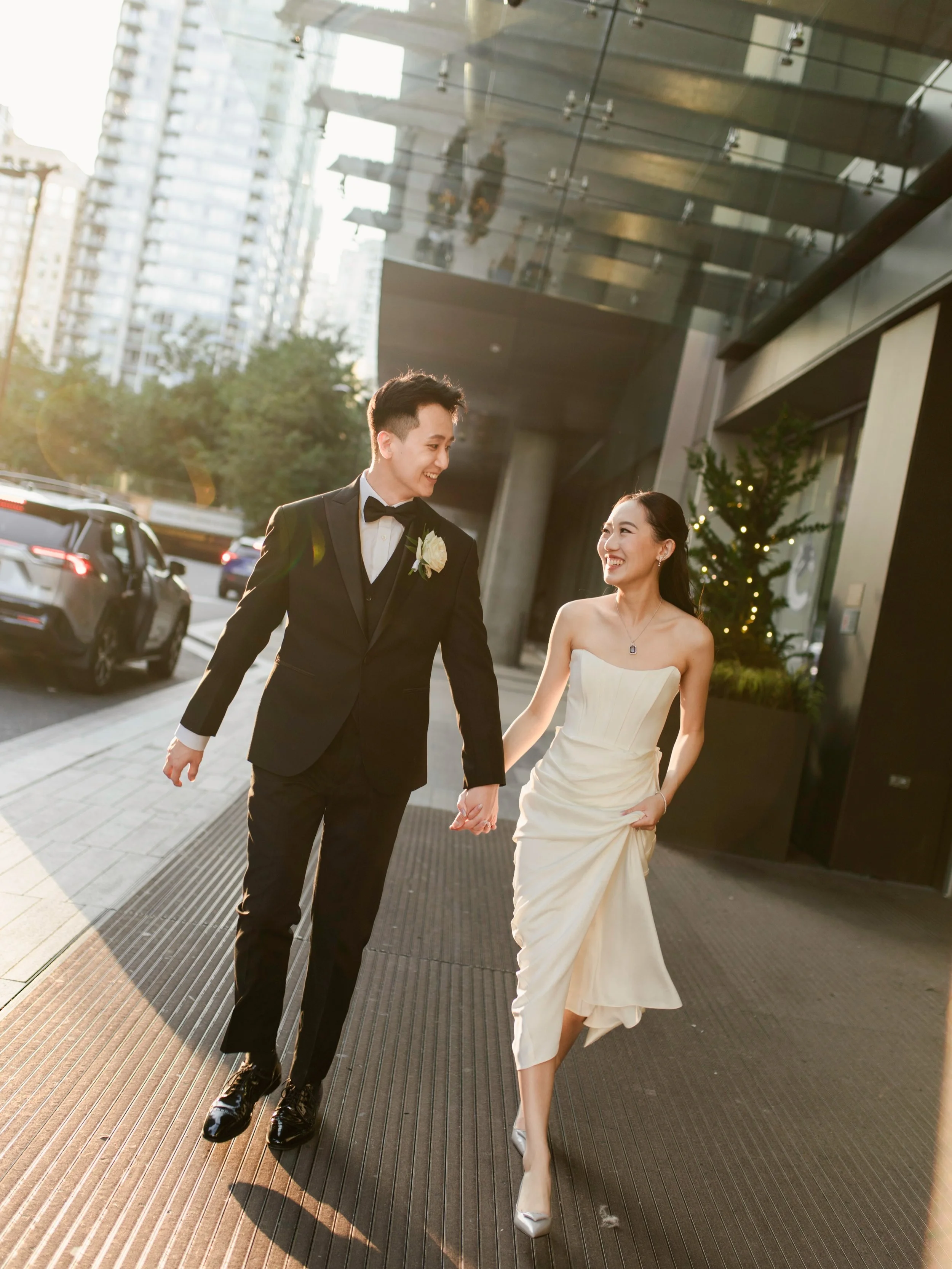 First month of being Mr &amp; Mrs! Excited to share this blast of a wedding album sneak peek with T &amp; P! 💕

Venue: @jwmarriottvan 
Photography &amp; Videography: @hello.asteria
Officiant: @vanofficiant 
Makeup &amp; Hair: @stellahomua 
Florals: 