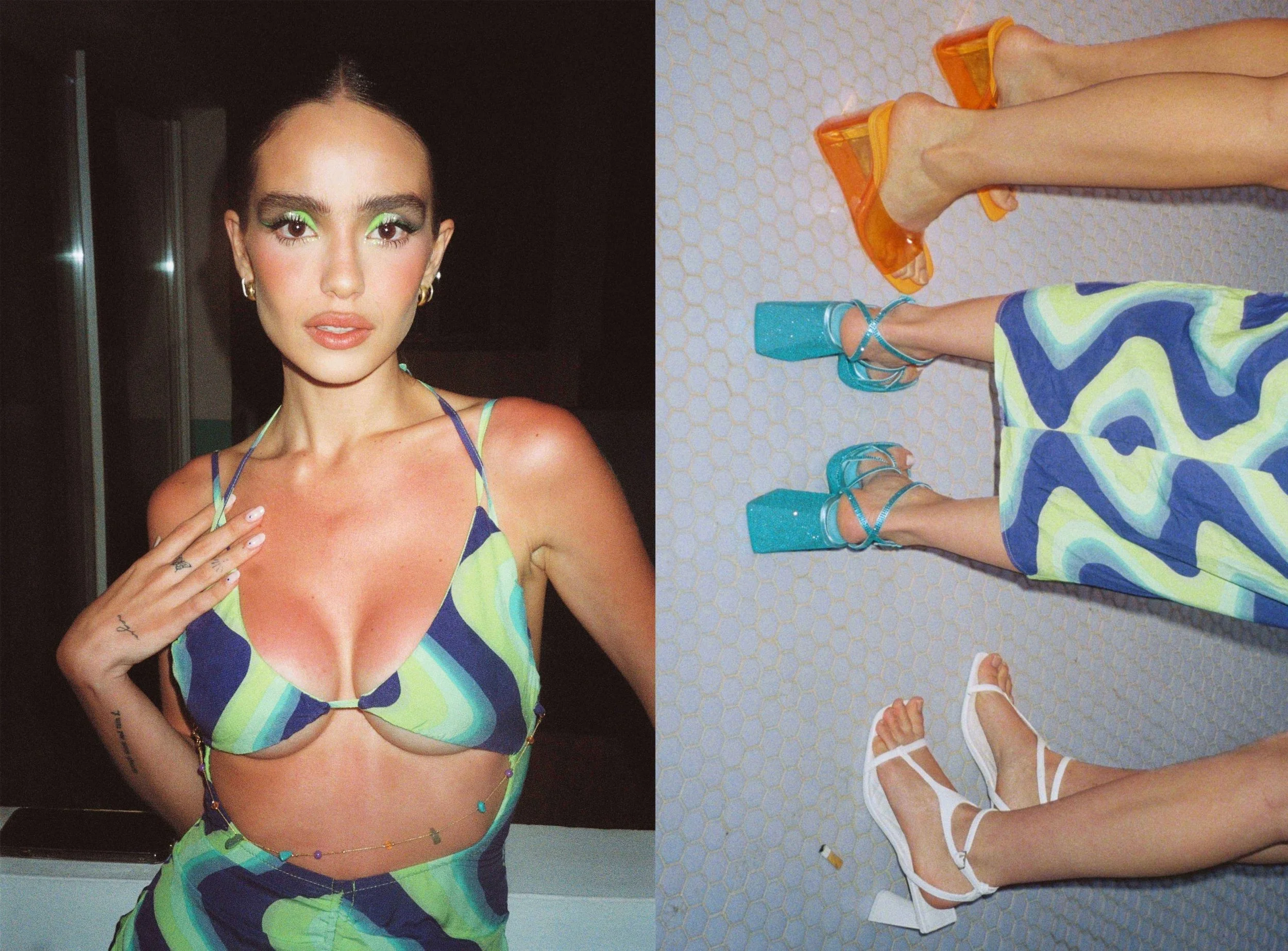 Day-to-night dressing, ON FUEGO style.