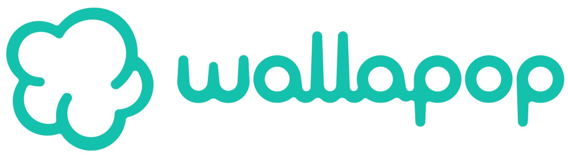 Walpup logo with a stylized dog face icon and the text 'walpup'