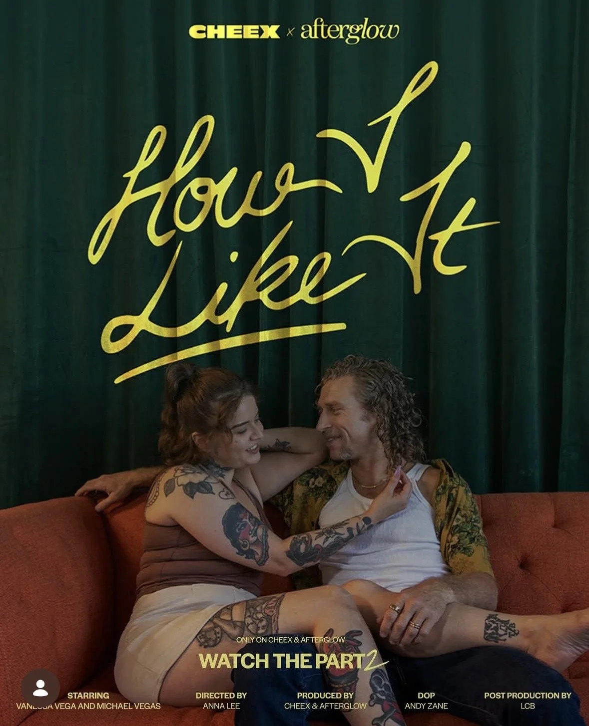Key art and social campaign for a film exploring communication, pleasure, and intimacy.