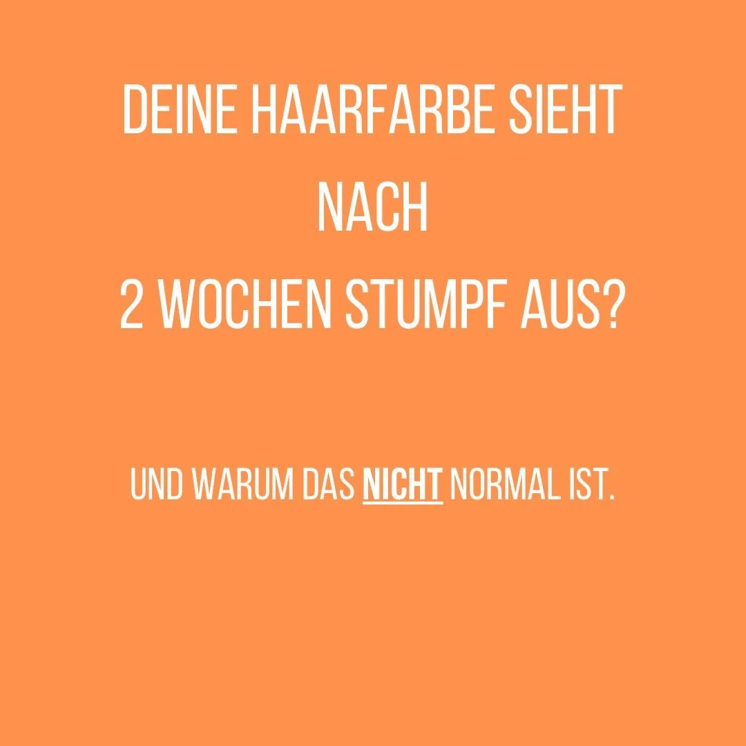 Gesunde, gl&auml;nzende Haare sind kein Zufall! ✨

Wenn das Haar stumpf wirkt, liegt das selten an der Haarfarbe selbst &ndash; das wahre Geheimnis liegt in der richtigen Pflege und den passenden Produkten, die exakt auf deine Haarstruktur abgestimmt