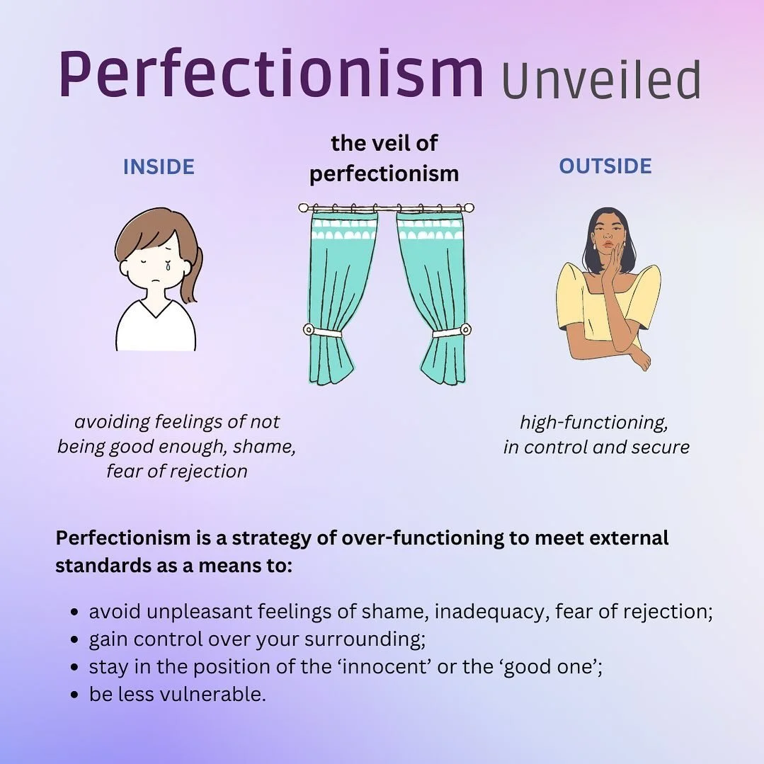 Some call perfectionism &lsquo;the best of bad traits&rsquo;. However, perfectionism can keep you hostage pretty seriously. Doing perfectionism drives isolation, paralysis, procrastination, hyper-vigilance and exhaustion. It hinders: sharing your ful