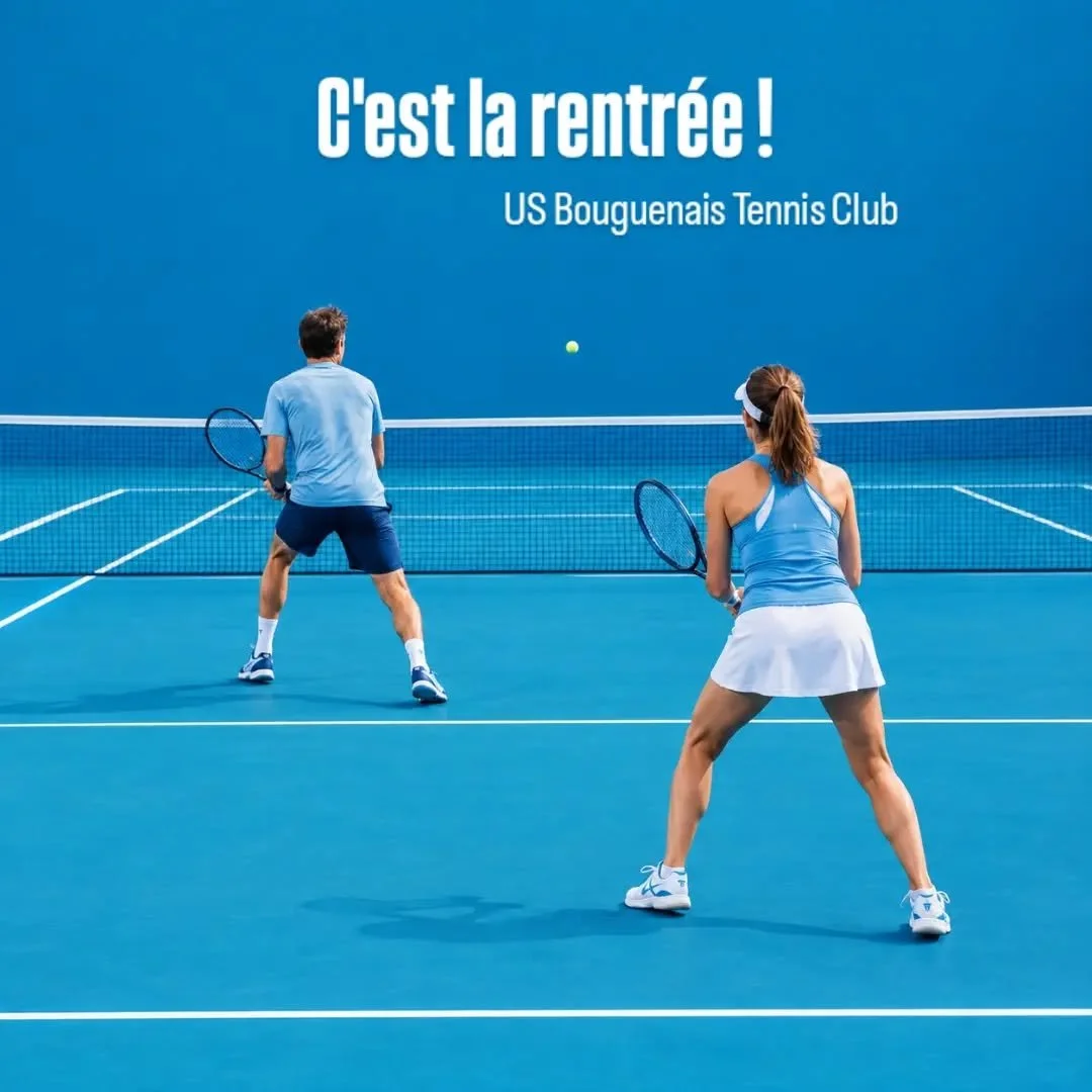 Bonne semaine de rentr&eacute;e aux anciens et aux nouveaux joueurs du club ! Reprise aujourd'hui des cours 🎾