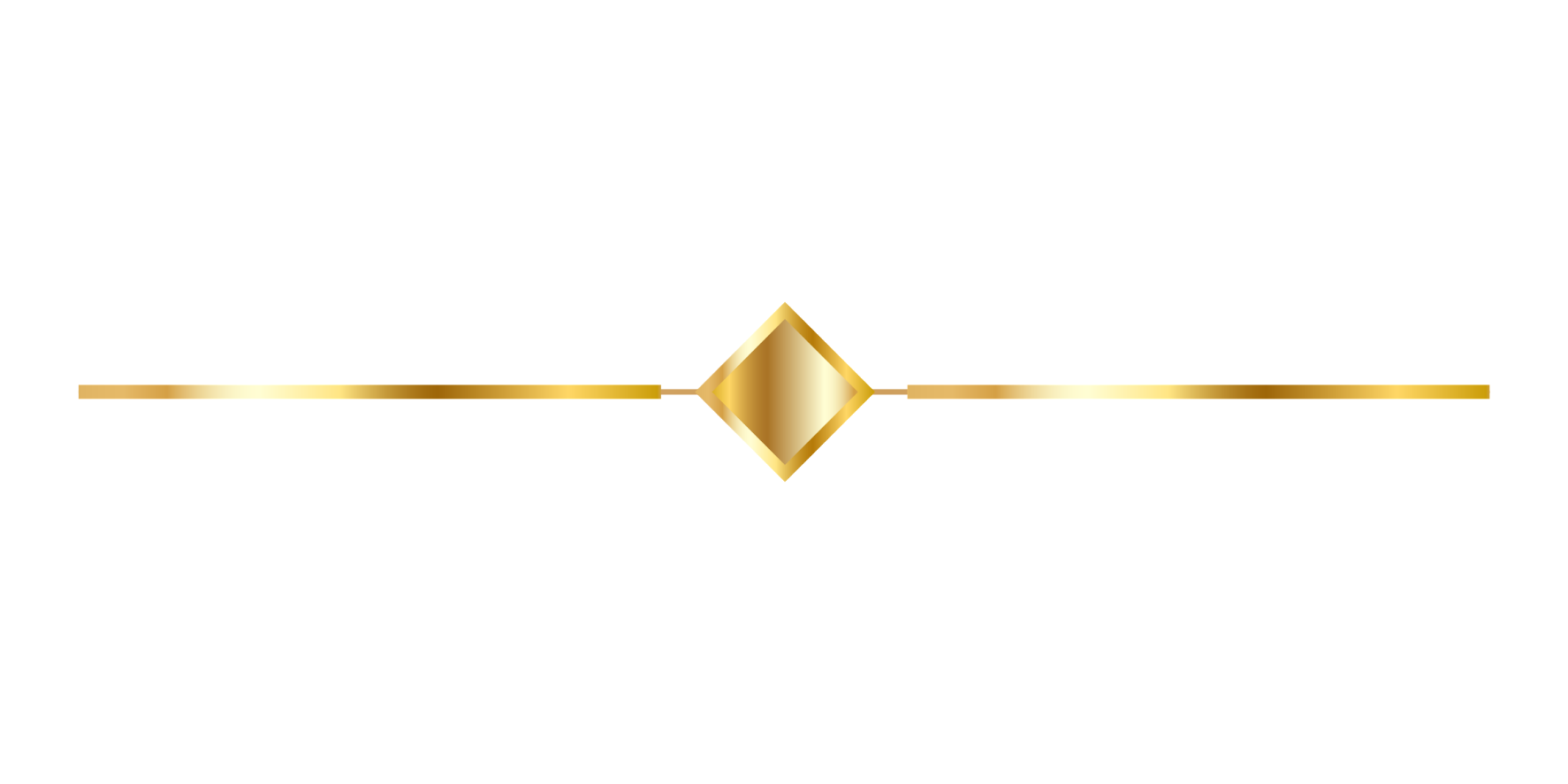 Gold and black award or trophy with a horizontal gold base, a gold diamond shape in the center, and black background.