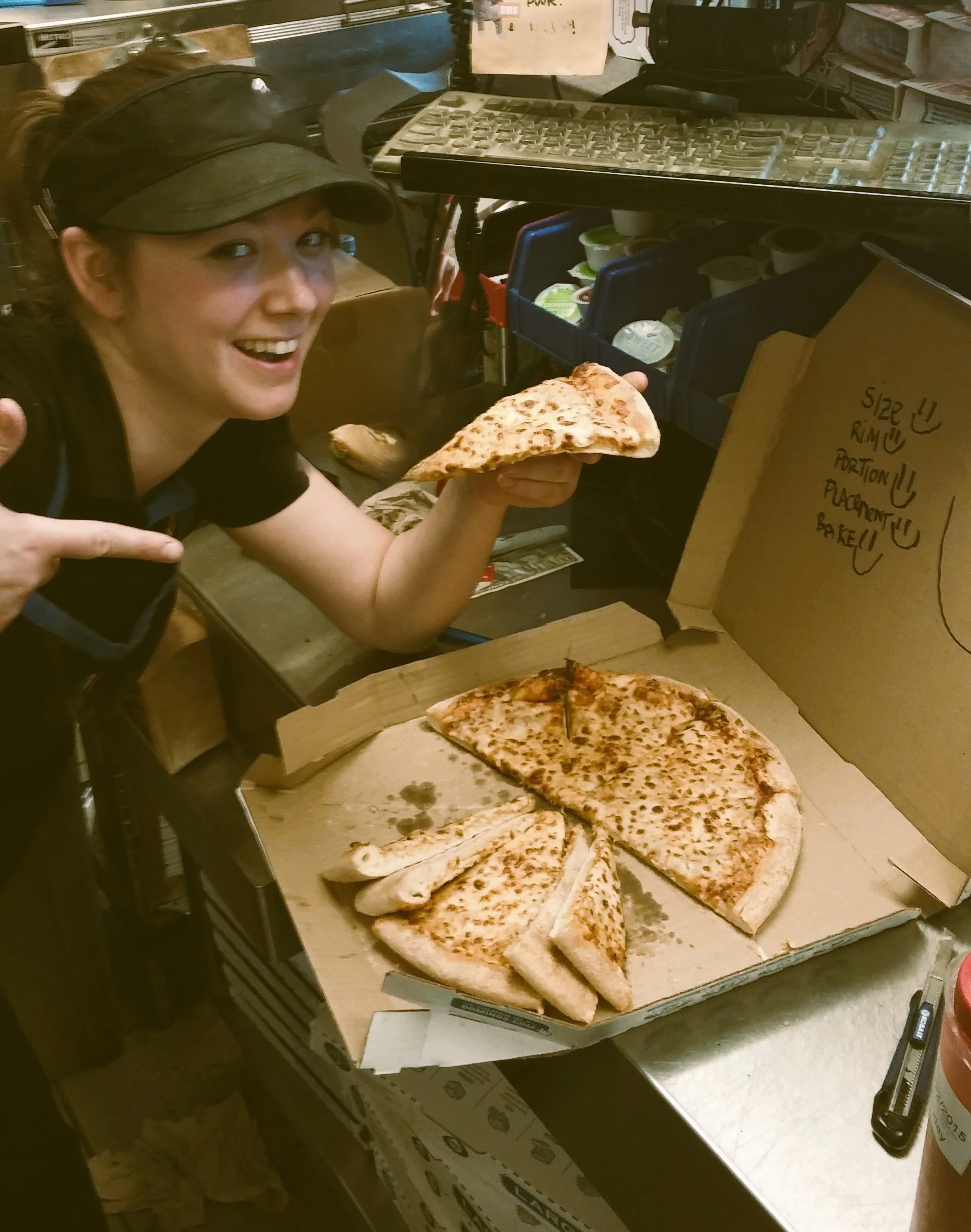 Battle-hardened Pizza Mercenaries.