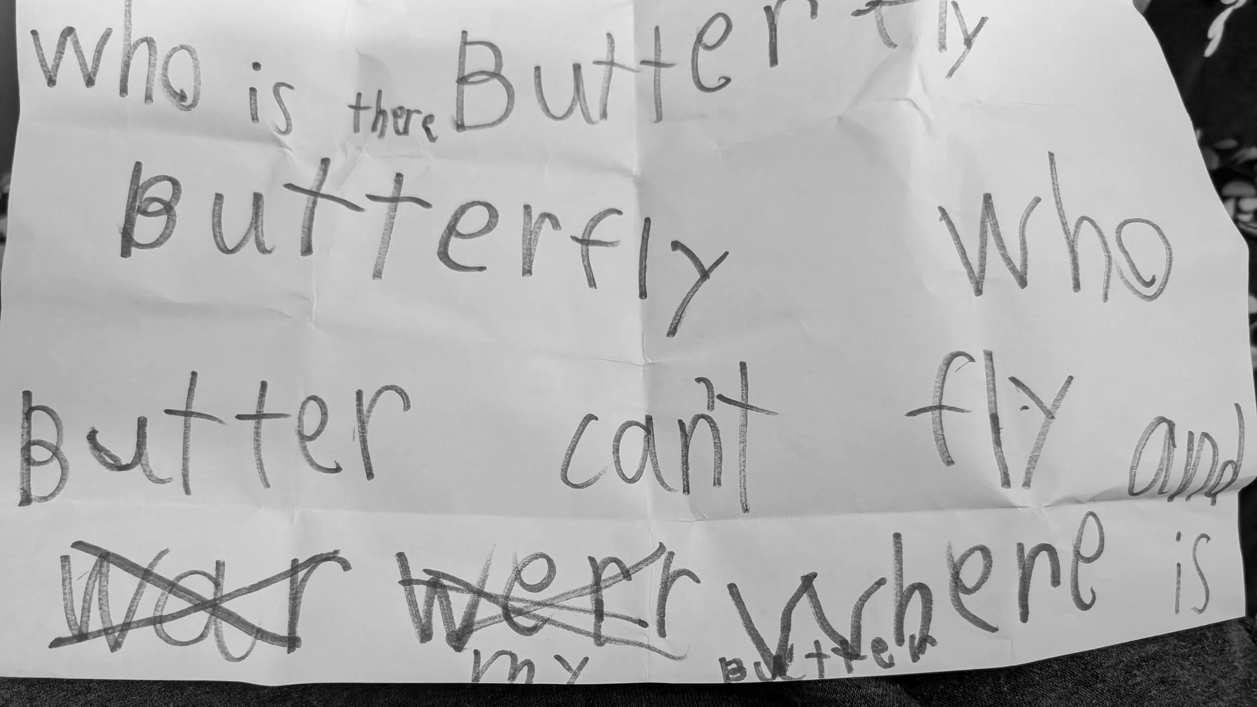 Butter Can’t Fly… and where IS my butter?