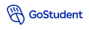 GoStudent logo with blue text and icon