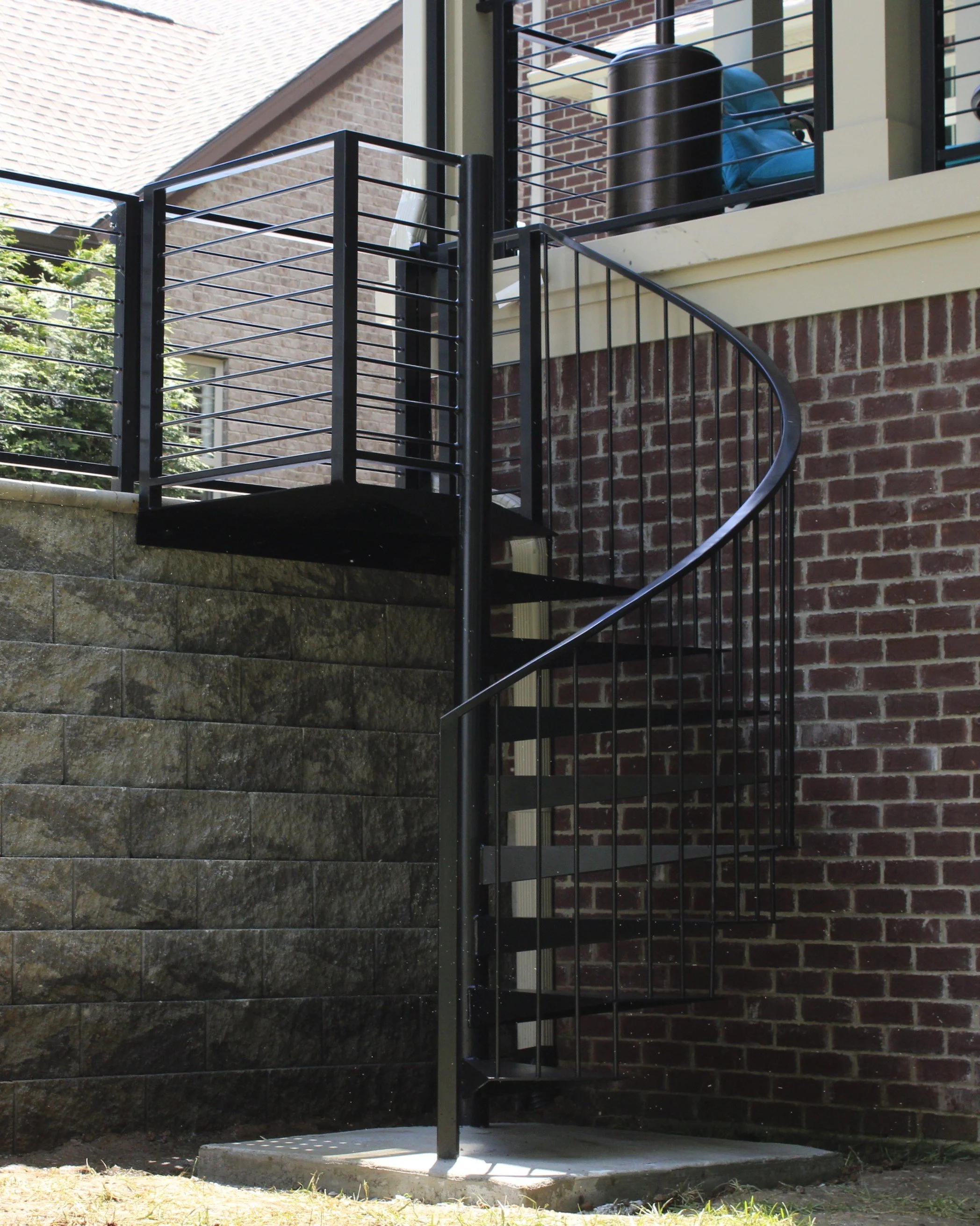 Vinings Spiral Staircase • Private Residence • 2026