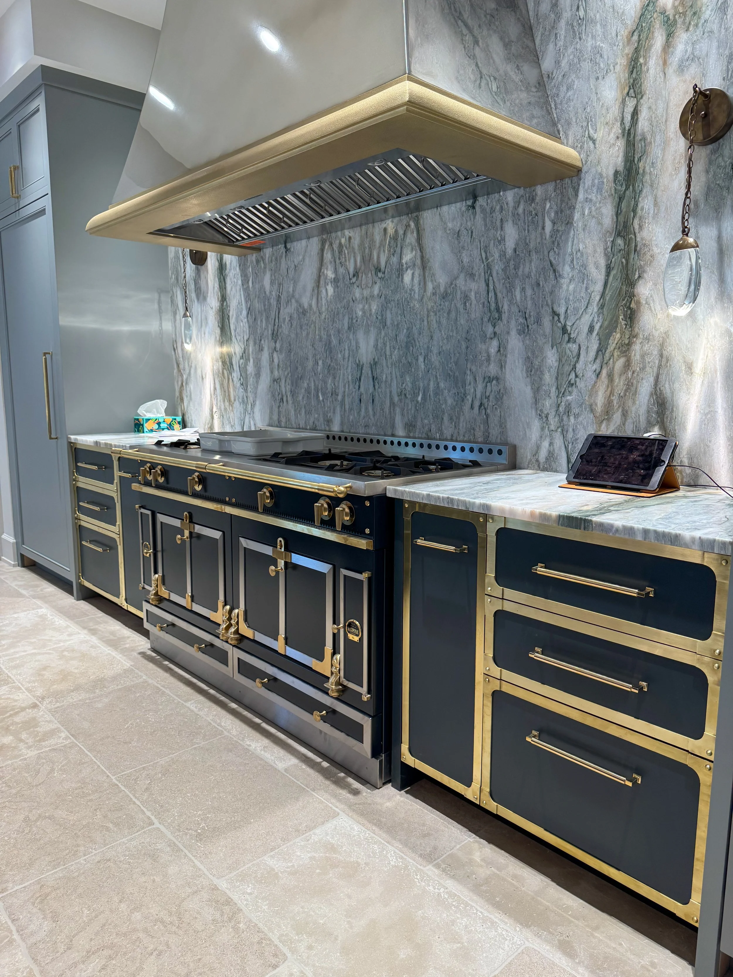 Brass Cabinet Fronts • Private Residence • 2025