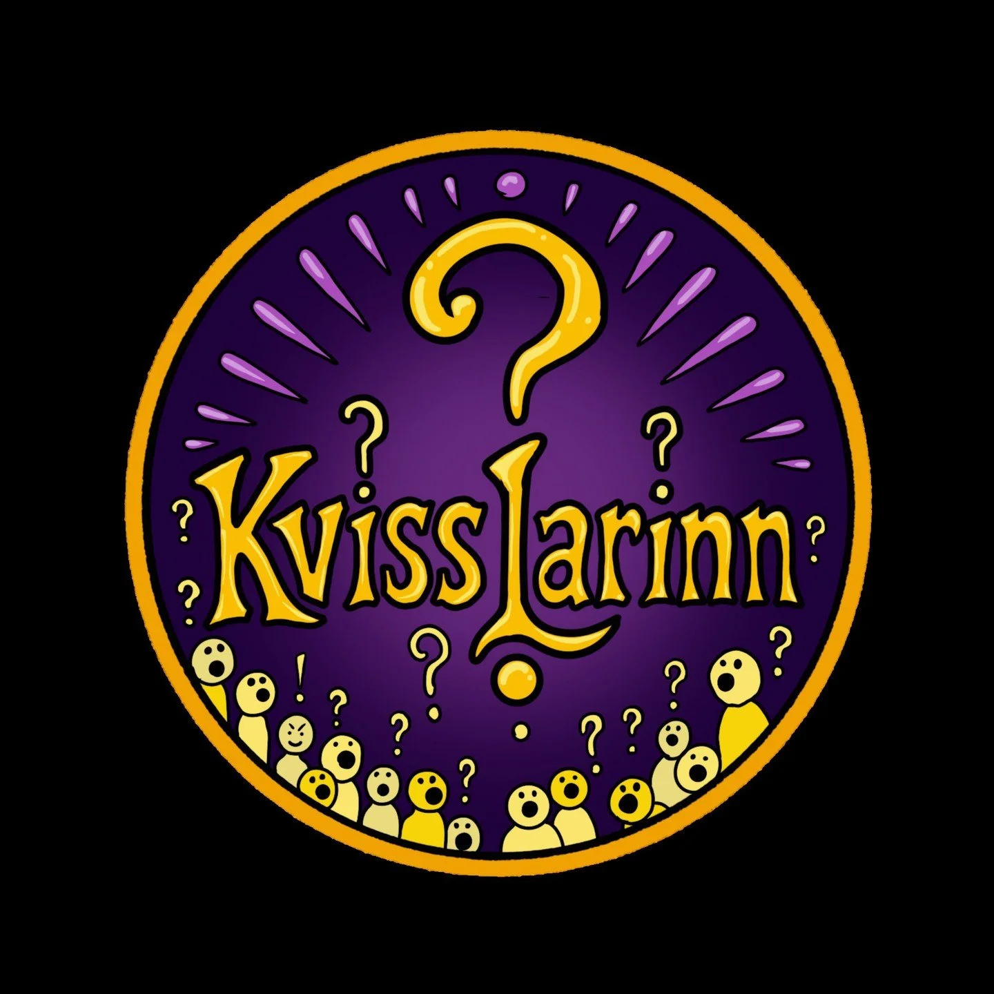 Ge&eth;veikt logo skapa&eth; af h&aelig;fileikar&iacute;ku @hariatattoo !