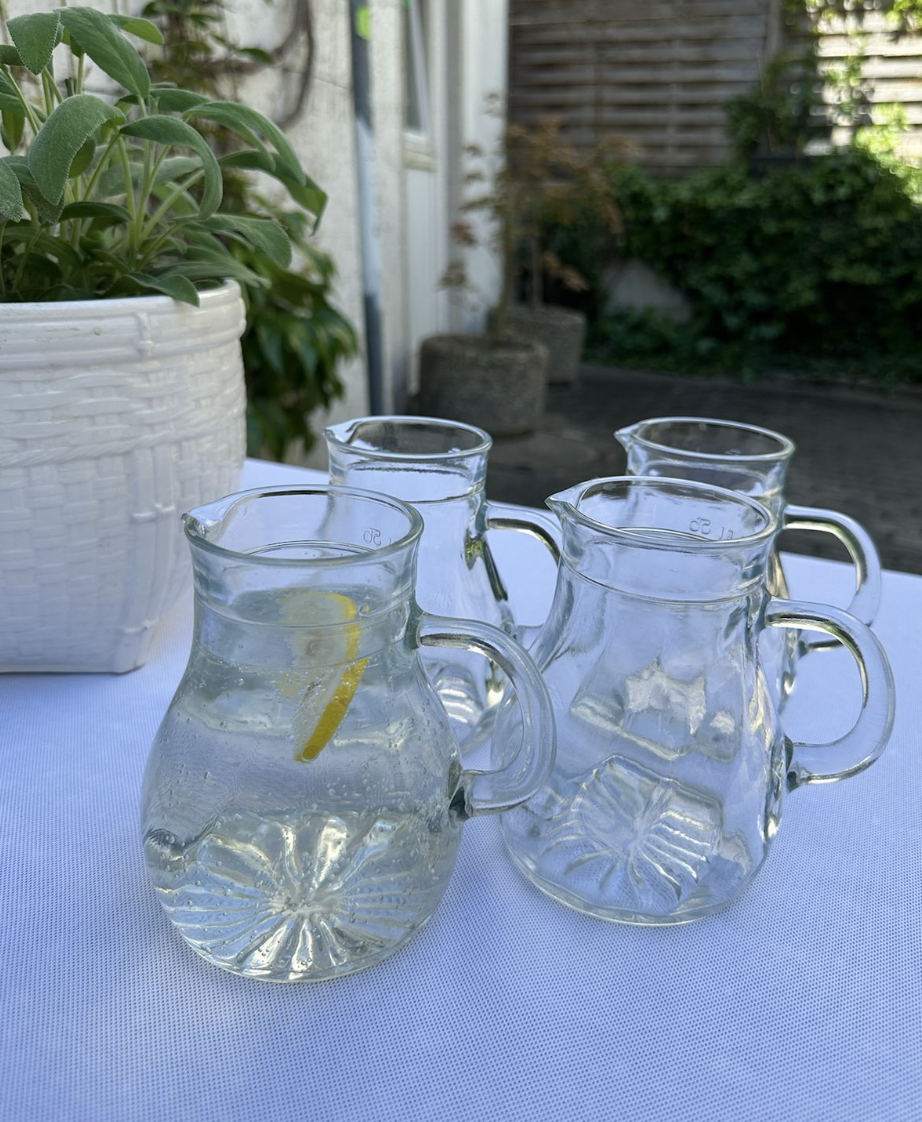 Glaskaraffen bauchig 0,5 l 