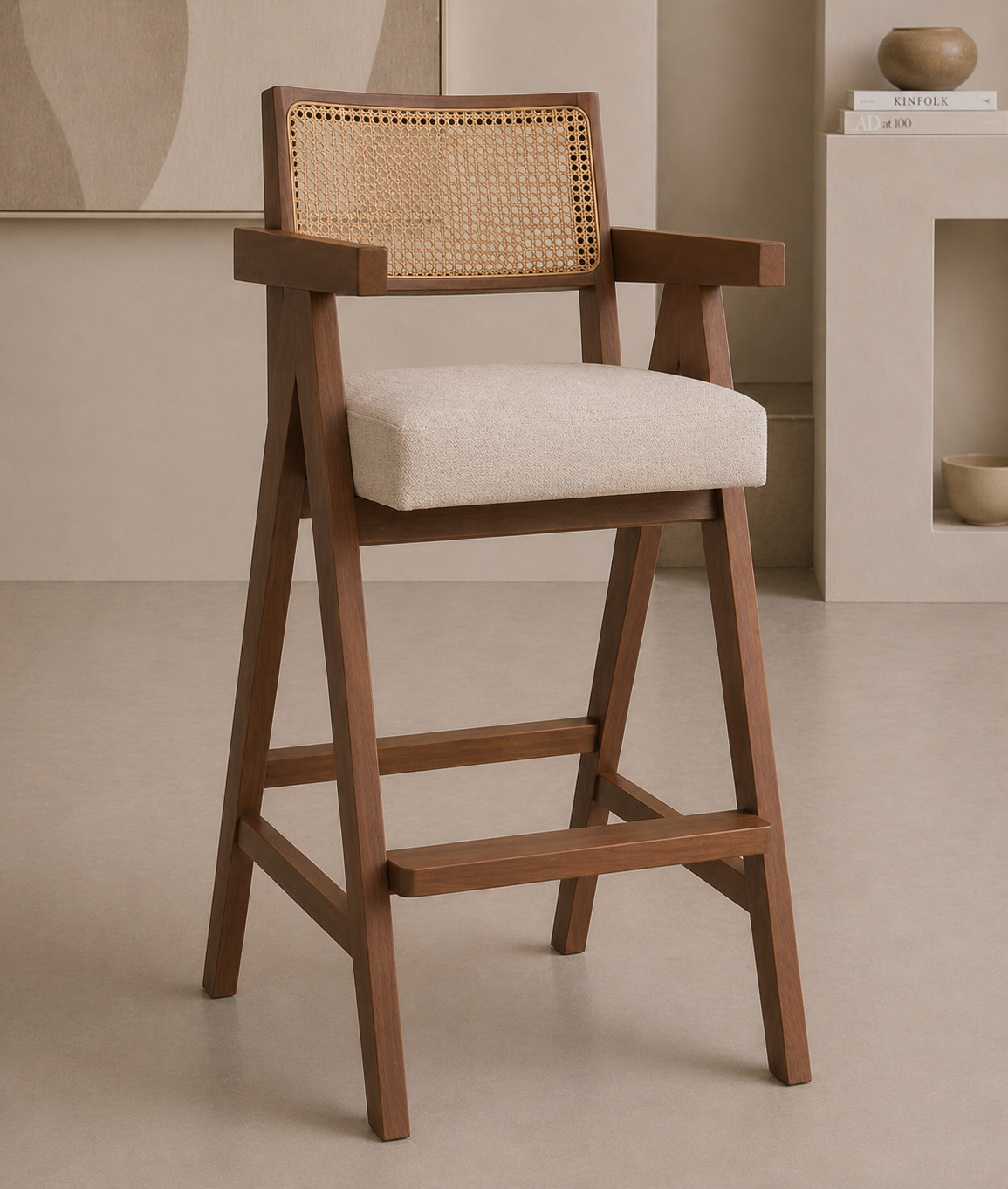 Havana Rattan Counter Stool