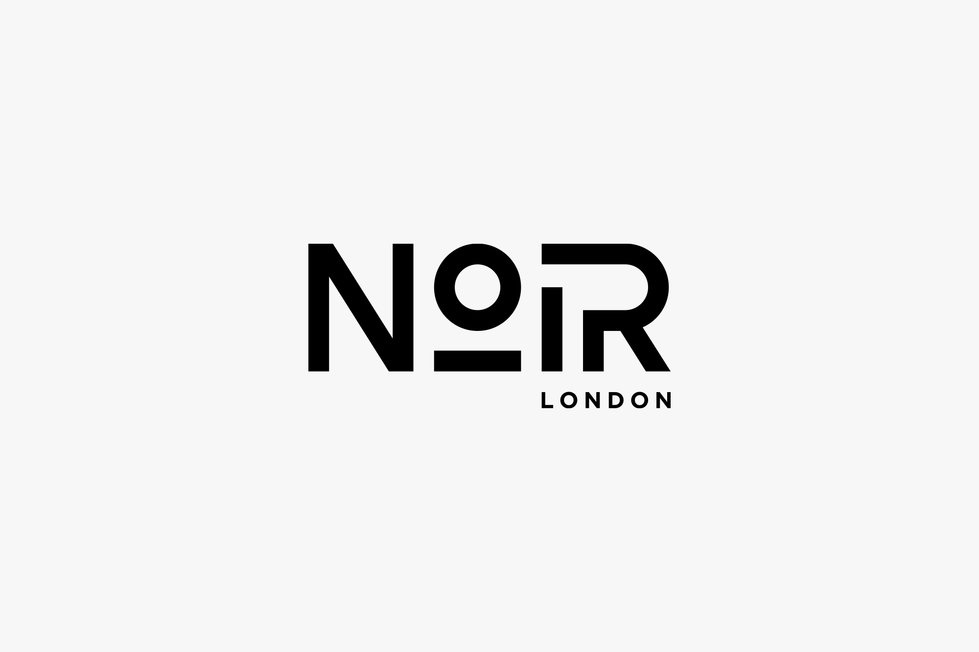 NOWN London logo in black text on a light gray background.