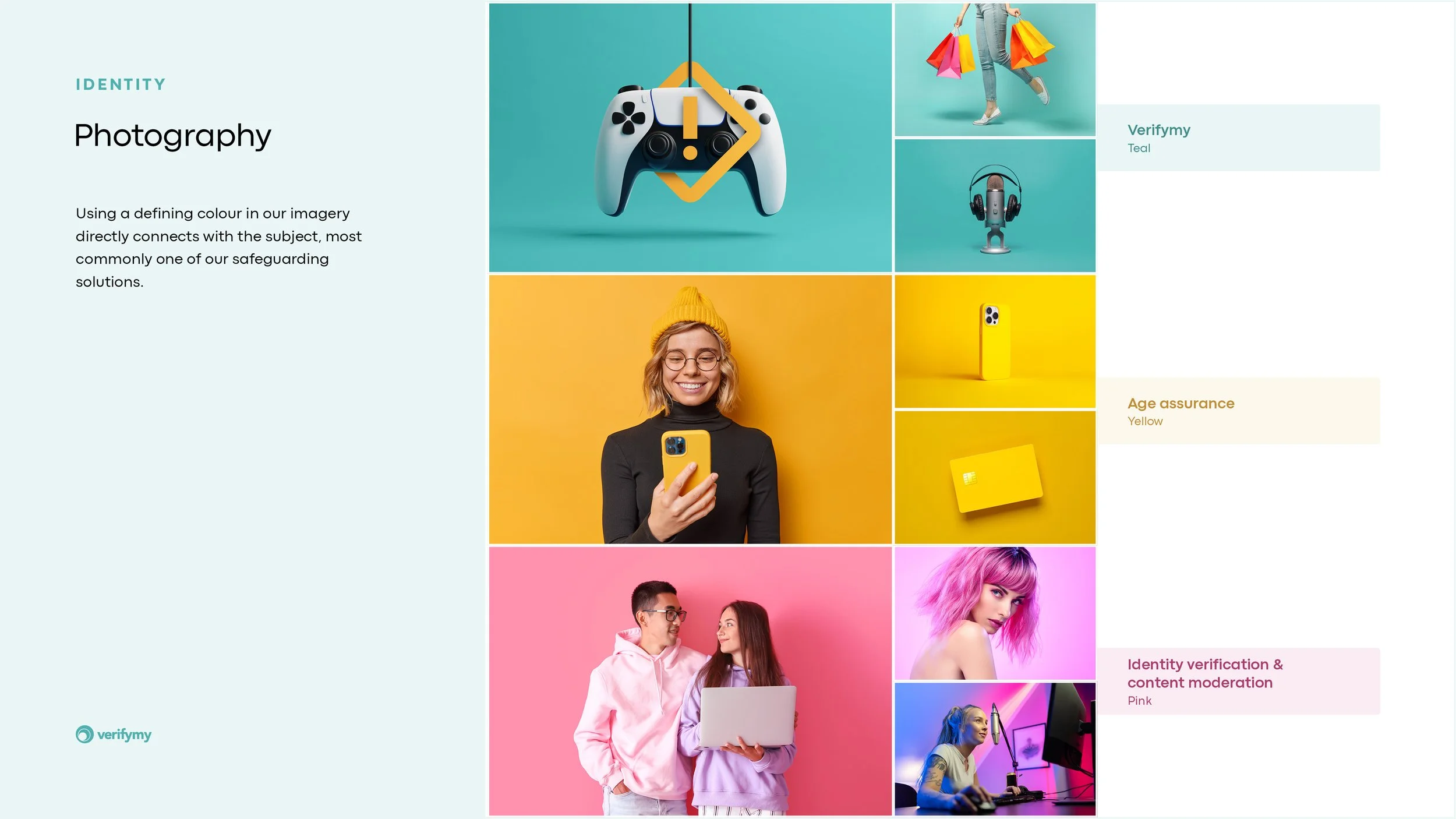 A collage of images featuring people with colorful backgrounds and technology items, including a person holding a yellow phone and various electronic devices, highlighting different aspects of digital life.