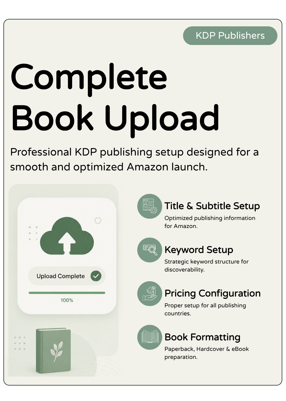 Complete Book Upload