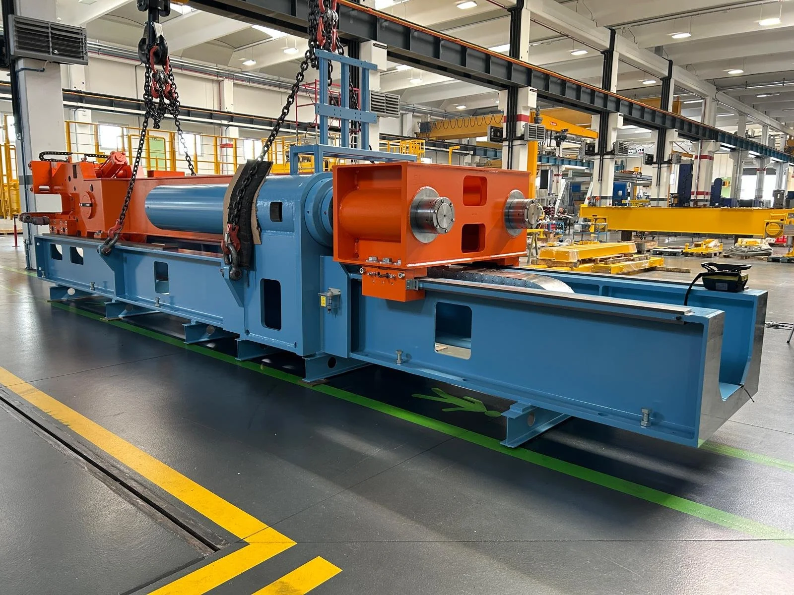 Straightening machine