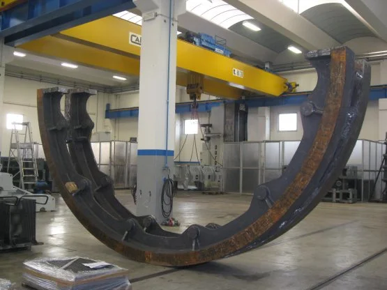 Rough casting for furnace wheel