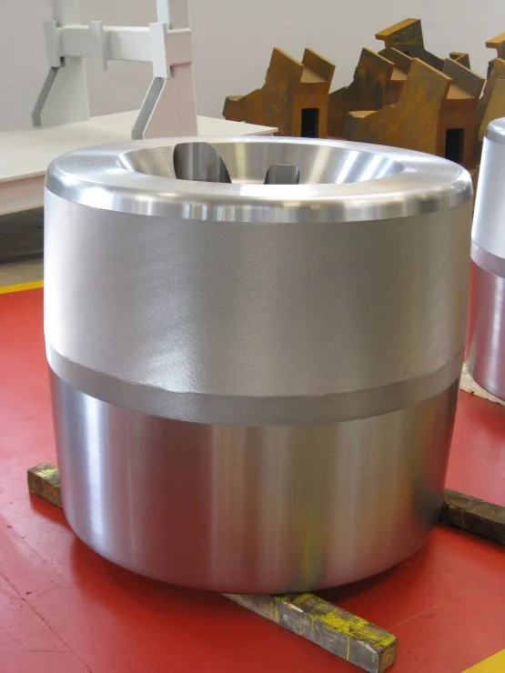 Detail of a roller for a drilling machine
