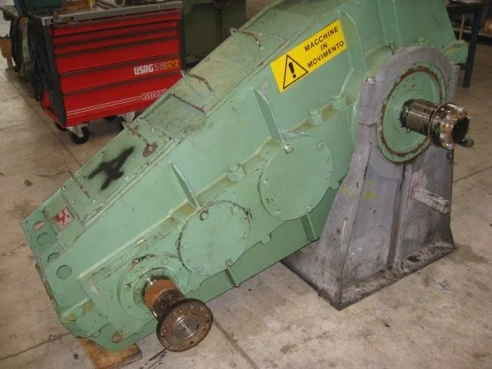 Gearbox awaiting overhaul