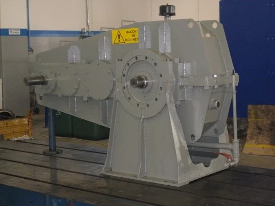 Overhauled gearbox ready for delivery