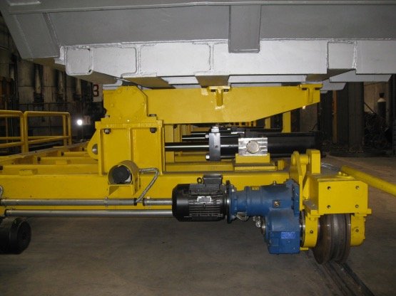 Coil transfer car
