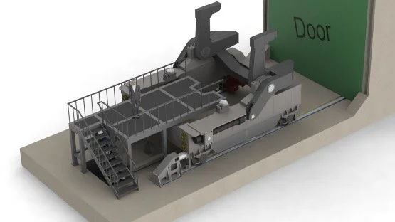 Ladle transfer car 