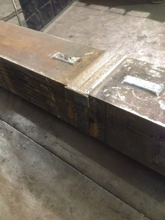 Beam welding