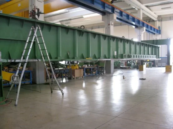 Machined beam